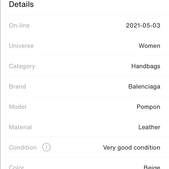 Balenciaga Pom pon bag. Bought off Vestiaire and haven’t used it! - Picture 5 of 8